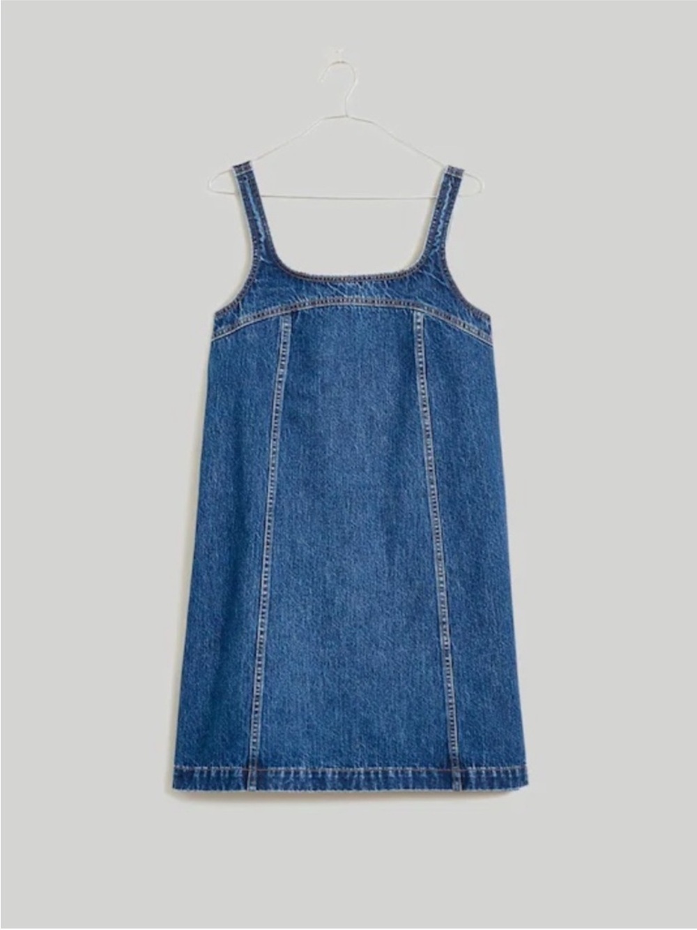 Madewell Denim Sleeveless Mini Dress 00